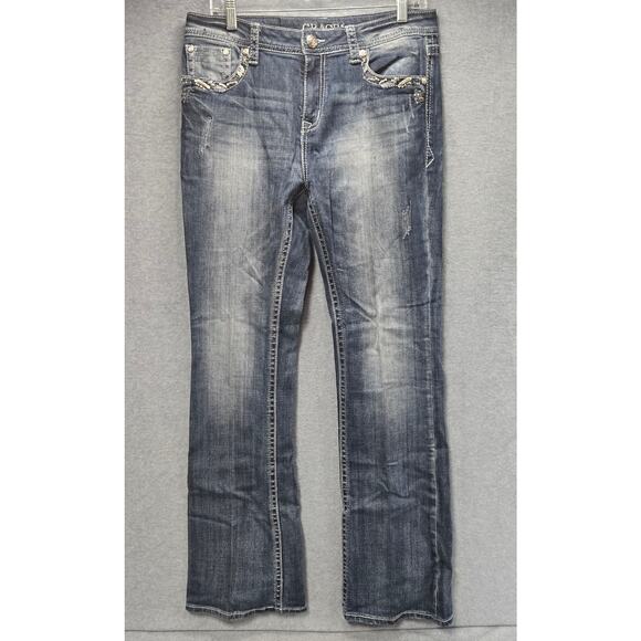 Grace In LA Easy Fit Jeans Size 31 - Picture 1 of 5